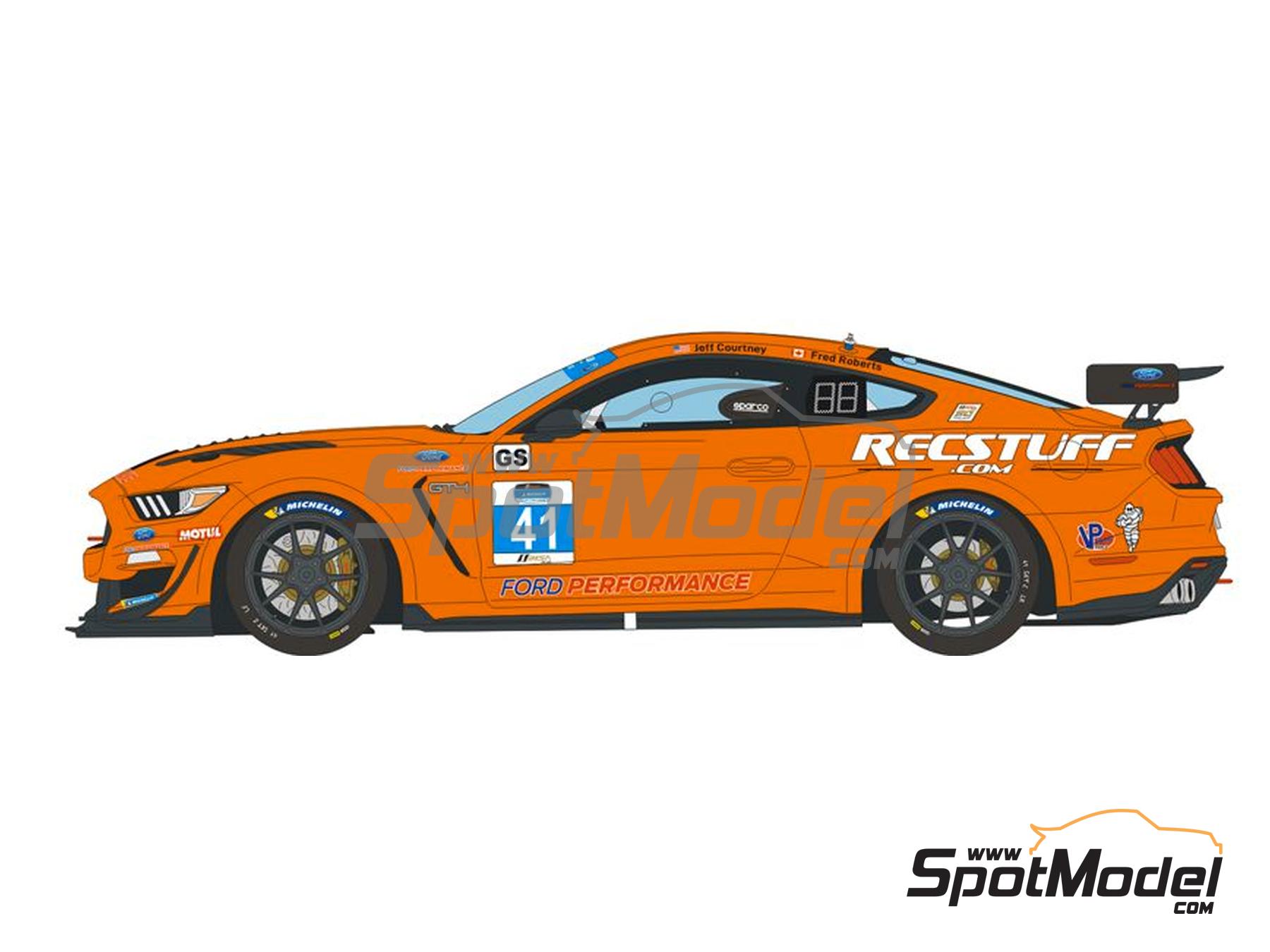 1/24 タミヤ FORD MUSTANG GT4 IMSA #7 1/24 タミヤ FORD MUSTANG GT4 IMSA #7